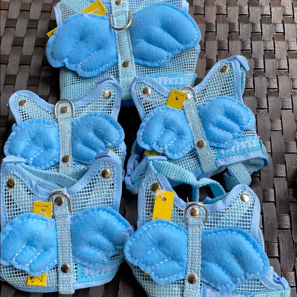 Doggy Angel harness 🐶 model is 7 lbs , wearing S - Picture 4 of 6